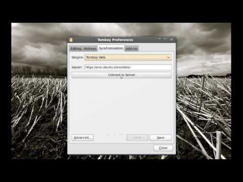 How to sync. Tomboy notes using ubuntu one #61