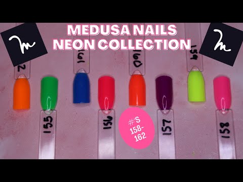 Medusa Nails Neon Collection | OPEN ME to see the Neon Goodness!