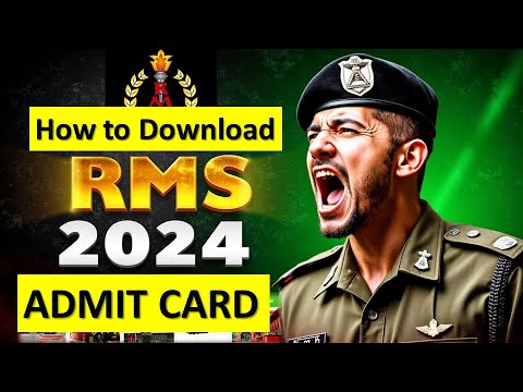 How to Download RMS Admit Card | Military School Admit Card 2024 | Admit Card RMS | RMS CET ADMIT