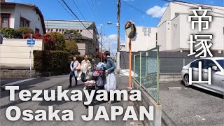 大阪の高級住宅街 帝塚山を散策 [4K] POV