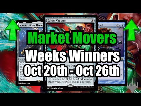 MTG Movers Of The Week! Oct 20 - Oct 26th | All Eyes On Magic Fest Vegas! But These Cards Are Rising