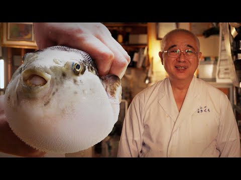 [Poisonous fish blowfish] Tokyo craftsmen make delicious full-course meals. [ASMR]