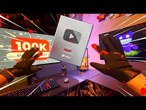 KILLER YOUTUBE SILVER PLAY BUTTON!!!