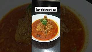 Fast and easy chicken gravy recipe#chickencurry #shortsvideo   @Heena_Azhar