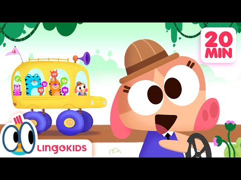 Sing along the BEST ANIMAL SONGS 🦁 Fun Learning Adventures | Lingokids