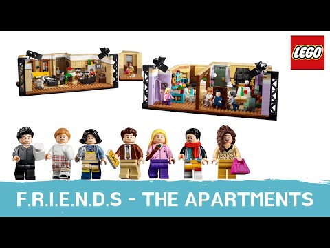 LEGO F.R.I.E.N.D.S The Apartments | The One With the Speed Build