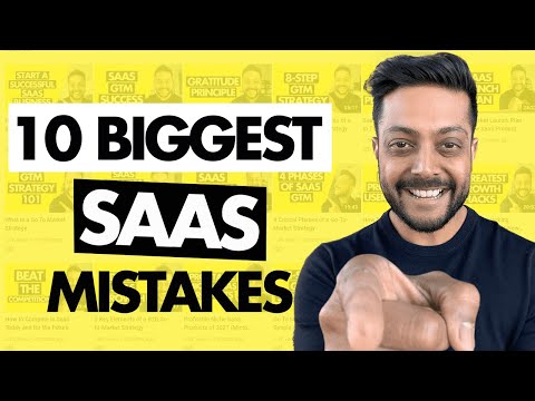 Top 10 Mistakes 1st-Time SaaS Founders Make