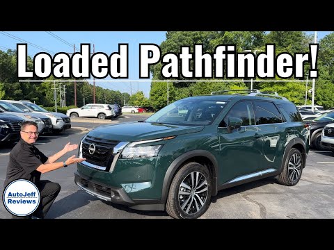 2024 Nissan Pathfinder Platinum Key Features Inside & Out - LOADED!