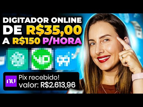 DINHEIRO ONLINE como Digitador HOME OFFICE 100% GRATUITO Iniciante e Sem Experiência 2024