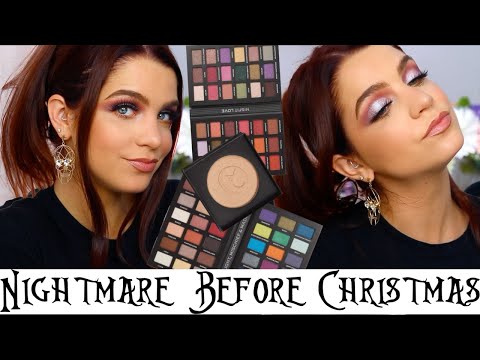 NEW NIGHTMARE BEFORE CHRISTMAS X MAKEUP REVOLUTION COLLECTION REVIEW