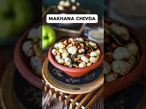 Makhana Chivda Namkeen: The Irresistibly Healthy Foxnut Snack You Need to Try! #easyrecipe #snacks