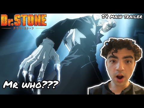 MR WHO??? Dr. STONE Season 4 "SCIENCE FUTURE" - Official Main Trailer | REACTION