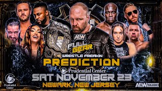 AEW Full Gear 2024 - Match Card Prediction | Wrestle Freakin