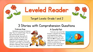 Reading for Grade 1 and Grade 2 | Reading Comprehension | Learn English Through Stories (Set 17)