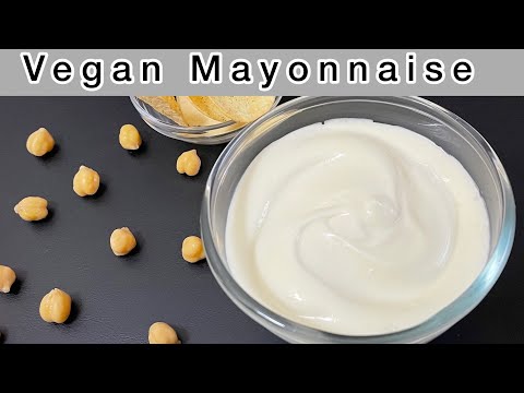 How to make VEGAN MAYONNAISE  | EASY Homemade mayonnaise recipe | Salty bite |