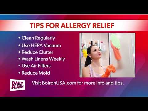 Reduce Allergies in Your Home: Dr Ken Redcross on Boiron AllergyCalm