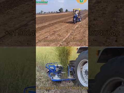 AGRICULTURE EQUIPMENT #greenland #reaperbinder #bigbull #sanedo #2k24 #rotavator #trendingviral