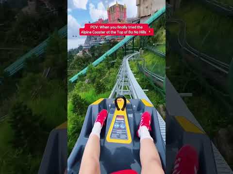 POV: When you finally tried the #AlpineCoaster at the Top of #BaNaHills 🇻🇳 #VietLongTravel