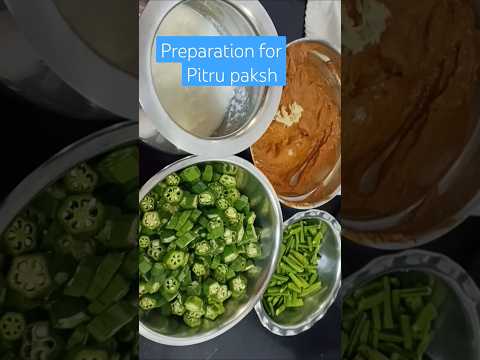 Pitru paksh/Shradh food preparation #mumbaikarprajakta #food #pitrupaksh#ancestors #blessings#shorts