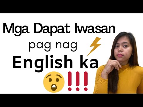 Mga Dapat Iwasan Pag Nag English Ka I Filipinism