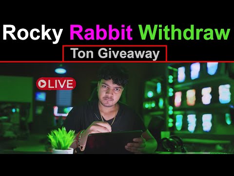 19th Ton Giveaway 🎁 | Rocky Rabbit Airdrop Withdrawal | Rocky Rabbit SuperSet, Enigma, Easter Eggs