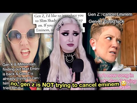 Gen X & Millennials Think Gen Z is ‘Trying to Cancel’ Eminem..