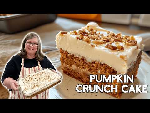 Better Than Pie? The Easiest Pumpkin Crunch Cake You’ve Ever Made!