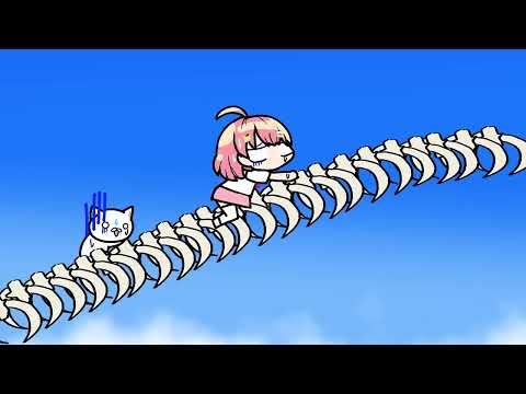 【手描き】壮大に噛むみこち（さくらみこ／ホロライブ）