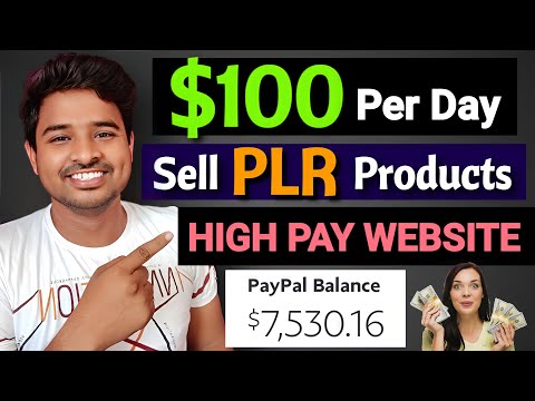 Sell PLR Products and Earn Today | PLR ebooks | New Earning Website Today | Make Money Online 2022