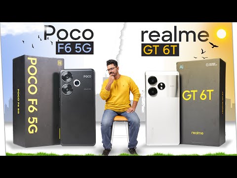 POCO F6 vs realme GT 6T⚡️ Detailed comparison in ಕನ್ನಡ⚡️Best Flagship Killer Smartphone