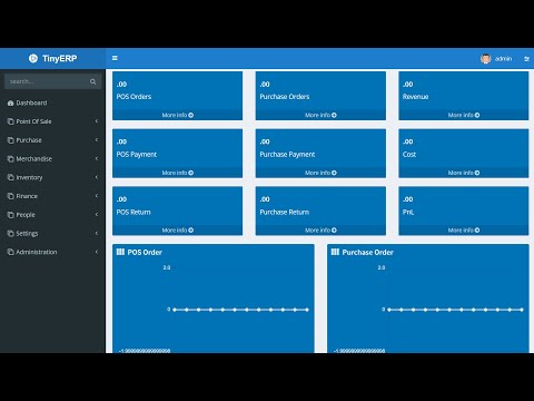 ASP.NET Core ERP Software Source Code