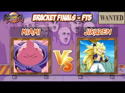 CONTINUOUS MIX! Miami vs Jiruzen FT5 - WANTED DBFZ finals