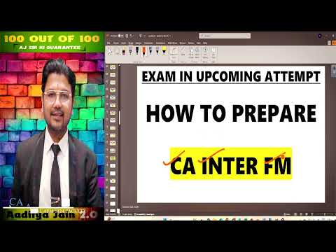 CA Inter FM: Ace Your Upcoming January 2025 Exam with These Expert Preparation Tips!