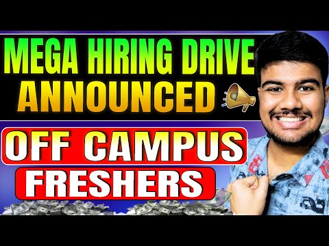 🚀 Mega Off-Campus Drive 2025: Accenture, HCL, Amazon & More! APPLY NOW