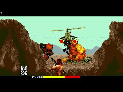 391 Rambo III Sega Genesis Mega Drive 1440p 60fps