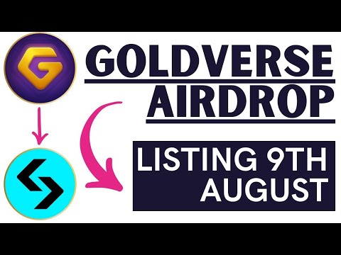 GOLDVERSE AIRDROP LISTING |#goldverse #airdrop #telegramairdrops