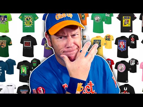 John Cena Ranks His Merch