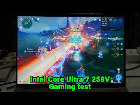 Intel Core Ultra 7 258V gaming test (feat. ASUS Zenbook S 14 UX5406S)