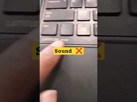 Dell Latitude E 7450 Series Laptop Sound Audio Not Working Problem#macnitesh#keyboardtricks#2024