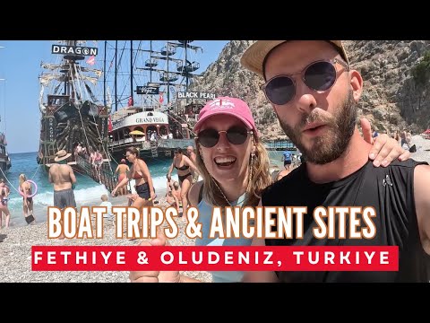 Exploring Fethiye, Oludeniz and a GHOST TOWN!? 👻😱 in Turkiye 📍