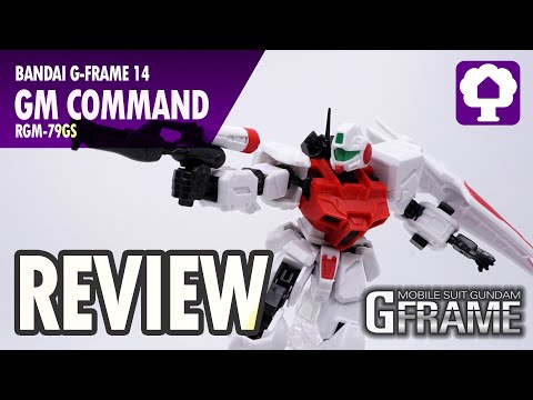 Bandai GFrame 14 GM Comand Review - Hobby Clubhouse | Gundam 0080 Candy Toy Model and Gunpla