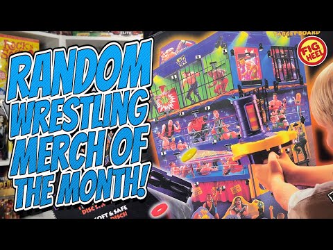 Random Wrestling Merch of the Month - October 2024 - WWE, WCW & WWF Collectibles!