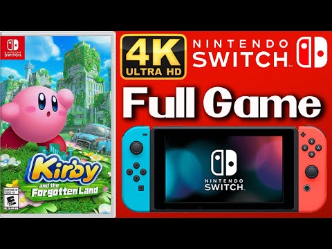 Kirby and the Forgotten Land (Switch) - Full Game Walkthrough / Longplay (4K60ᶠᵖˢ)