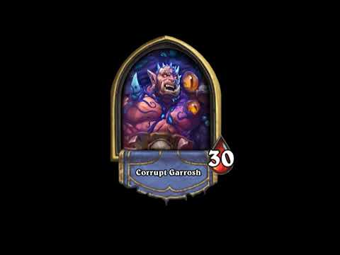 Corrupt Garrosh All Hero Quotes - Hearthstone