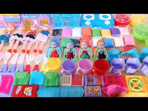 Minutes Satisfying With Unboxing Hello Kitty Sanrio Kitchen Set | Tiny Cute Kitchen Set Review Toys