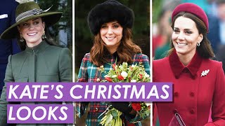 Princess Kate's Iconic Christmas Day Looks