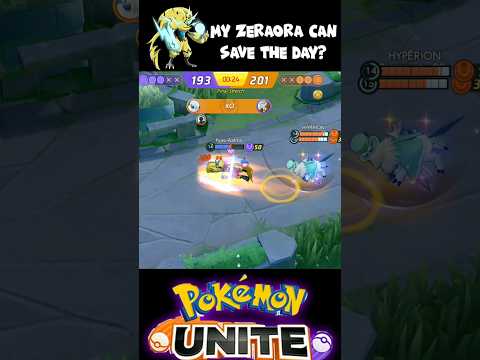 Ultimate Zeraora ⚡💥||Pokemon unite