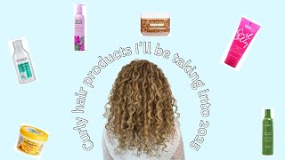 Curly hair products I will be taking into 2025 with me!