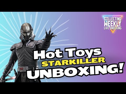 Starkiller Hot Toys Live Unboxing