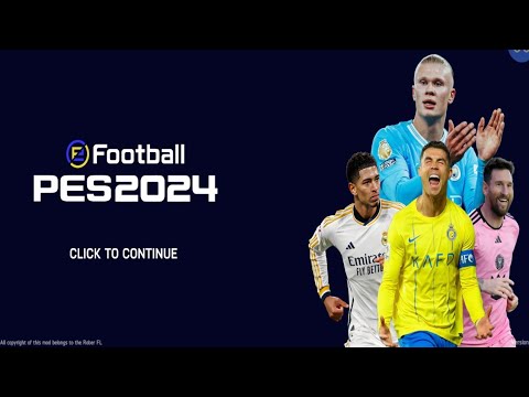 Rilis ! PES 2024 mobile offline Update Transfer, Now Kits, Real Face & Graphics ps5 HD